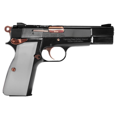 EAA Girsan MC P35 CALIFORNIA LEGAL - 9mm - Black Chrome/Rose Gold EAA Girsan MC P35 CALIFORNIA LEGAL - 9mm - Black Chrome/Rose Gold