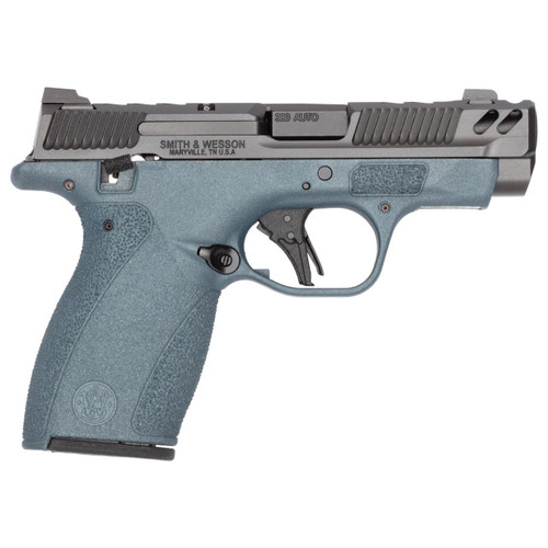 S&W Performance Center Bodyguard 2.0 Carry Comp .380 ACP Blue Titanium