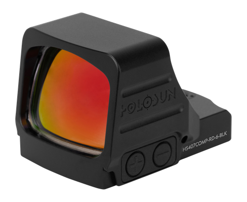 Holosun 407 COMP Gold Dot – 6 MOA, Black