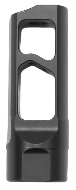 Bushmaster 0051012BLK Snake Charmer Muzzle Brake Black 11/16"x24 tpi for 450 Bushmaster