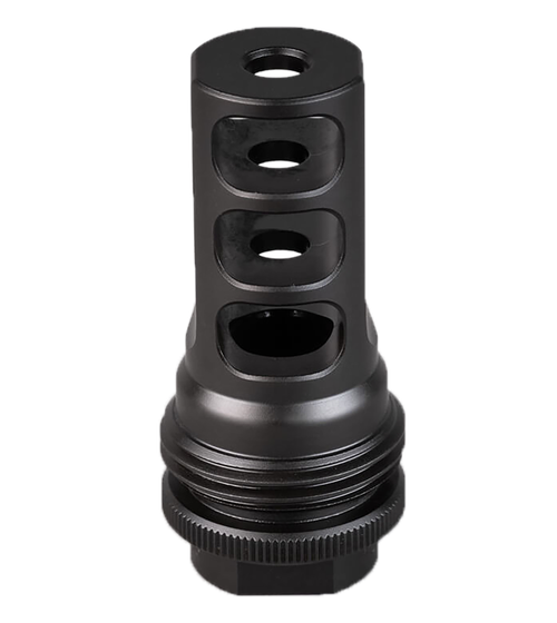 SilencerCo AC1961 ASR Muzzle Brake Black Nitride 11/16"x24 Threads 458 Cal