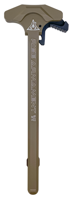 Rise Armament RA212FDE Extended Charging Handle RA-212 FDE Aluminum for AR-15