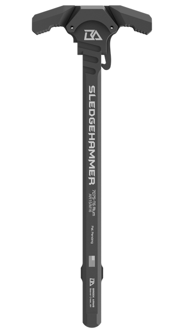 Breek Arms BRK6015 Sledgehammer Charging Handle Mil Spec AR15/M16 Rifles Black 7075-T6 Aluminum