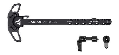 Radian Weapons R0939 Raptor Sd 45/90 Charging Handle AR-15/M16 Black Aluminum Ambidextrous