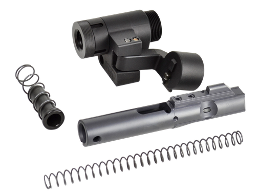 Dead Foot DFAMCSRFS9MMMS Modified Cycle System with Right Side Folding Stock Adaptor Blue-Gray Micro Slick