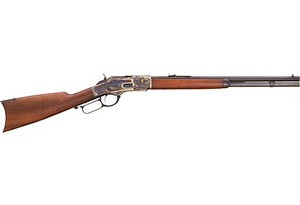 Cimarron 1892 Saddle Ring Carbine 20" CALIFORNIA LEGAL - .44-40 Win - Case Colored/Walnut