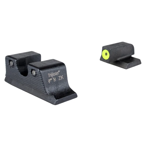 Trijicon HD XR Tritium Night Sight Set, Fits S&W M&P C.O.R.E./M2.0 Optics Ready, Green Tritium with Yellow