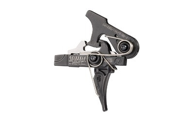 Geissele Automatics Super Semi-Automatic Enhanced X, Lightning Bow, Fits AR-15, 2 Stage, Black