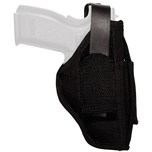 Uncle Mike's Sidekick IWB/OWB Holster with Mag Pouch Size 15 Kodra Black Ambi
