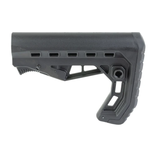 XTS Skeletonized Stock, Fits AR-15 with Mil-Spec Buffer Tubes, Matte Finish, Black