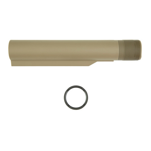 Noveske Mil-Spec Buffer Tube, 6 Position, Cerakote, Flat Dark Earth, Fits AR-15, Aluminum Construction