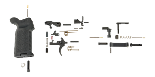 Ruger AR Lower Parts Kit with Elite 452 Trigger and Magpul MOE K2 Grip