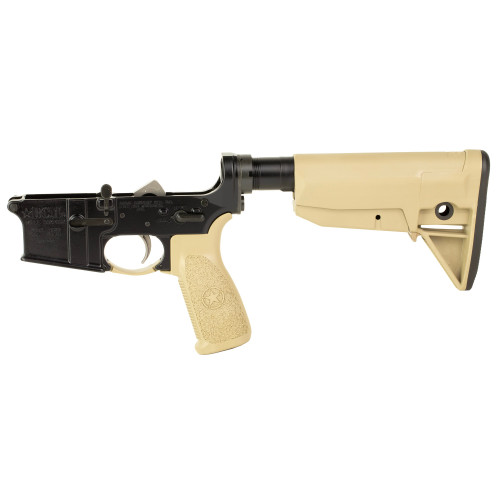 Bravo Company BCM, Semi-automatic, Complete Lower Receiver, 223 Remington, N/a, Flat Dark Earth, BCM Mks