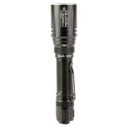 Fenix TK30R, Flashlight, White Laser, 500 Lumens, 1,500 Meter Maximum Beam Distance, Anodized Finish, Black