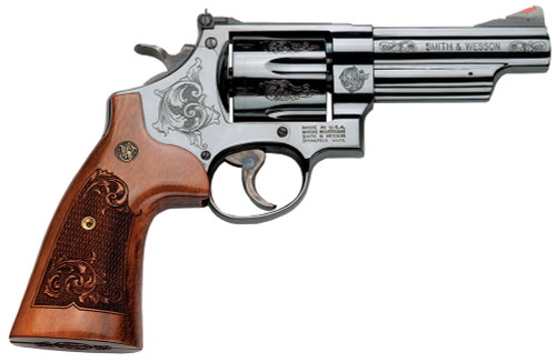 Smith & Wesson 29 Machine Engraved Blued 4" CALIFORNIA LEGAL - .44 Mag