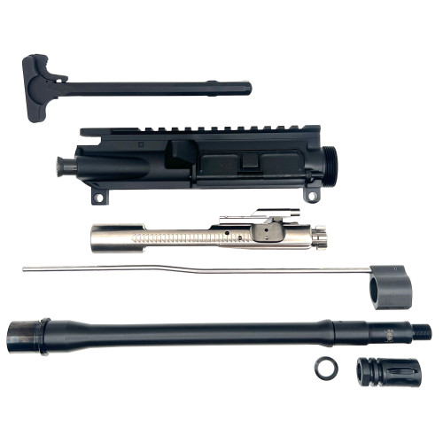 LBE Unlimited Ready Build Kit, Complete Upper Receiver, 12.5" Cold Hammer Forged Barrel, 223 Remington/5.56