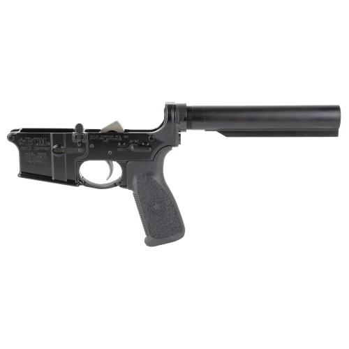 Bravo Company Complete Lower Receiver, AR-15, Multi Caliber, Anodized Finish, Black, MK2 Receiver Extension