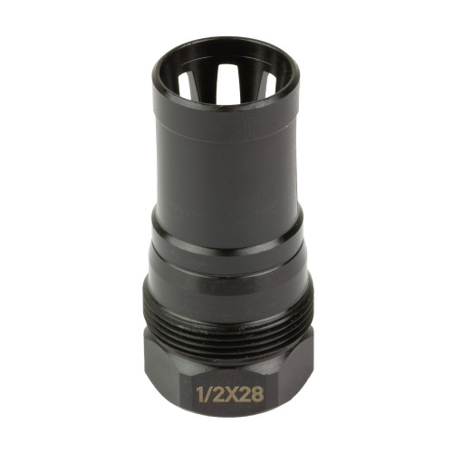 KAK Industry Plan B A2 Flash Hider, 1/2X28 Thread Pitch, 223-9MM (.375" Bore), Plan B Compatible, Nitride
