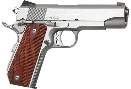 CZ Dan Wesson Commander Stainless w/ Cocobolo Grips 4.3" CALIFORNIA LEGAL - .45 ACP