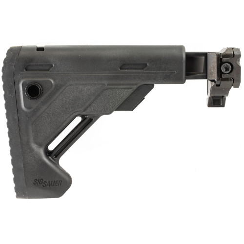Sig Sauer Folding and Telescoping Stock, Fits Sig MCX/MPX, 1913 Interface, Black