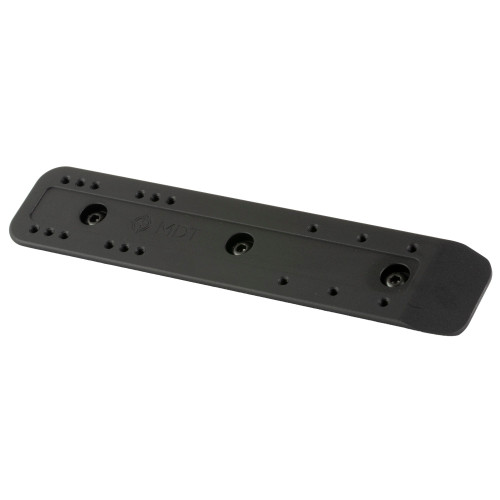 MDT M-LOK Arca Rail, 7", Anodized Finish, Black, Aluminum Construction, Fits M-lok