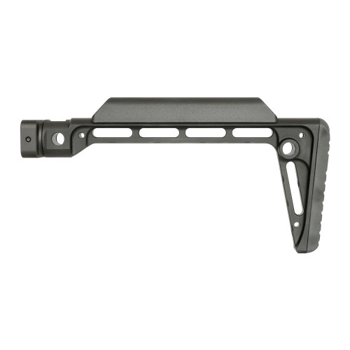 Midwest Industries Minimalist, Stock, Anodized Finish, Black, Fits Picatinny
