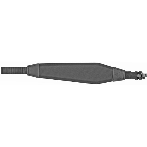 GrovTec Premium Padded Nylon Sling with Swivels Black