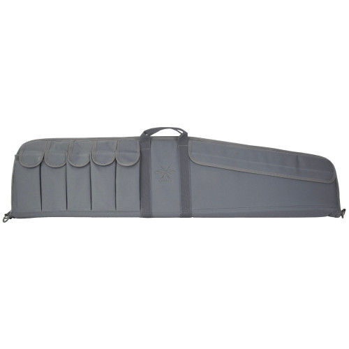 Legend Outdoor Gear Pegasus Tactical Rifle Case, Polyester Construction, 44" Long, Stealth Gray