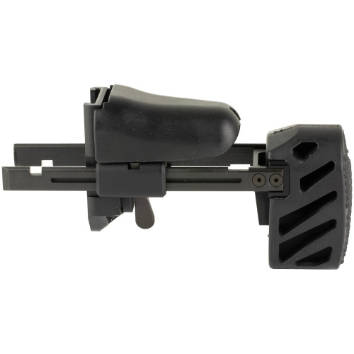 FN America Sc Rear Stock, Telescoping 3 Position Stock, Fits FN Scar 16S/17S/20S, Matte Finish, Black