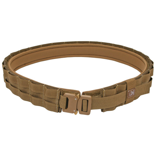 Grey Ghost Gear UGF Battle Belt with Padded Inner, Large (40"-42"), Coyote Brown
