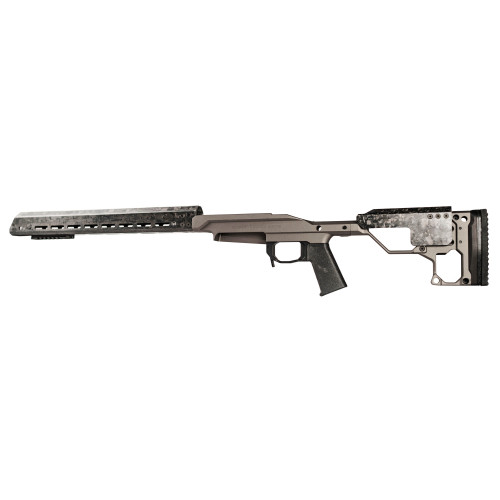 Christensen Arms Modern Precision Rifle Chassis, Tungsten Cerakote, Fits Remington 700 Short Action, 17"