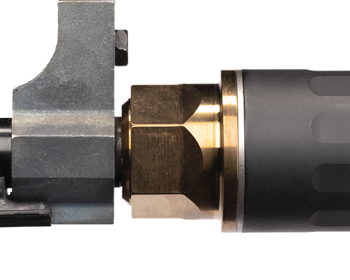 Q LLC PLANBASRBLACK Plan-B Silencer Mount Fits Steel Black