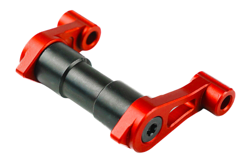 Armaspec Fulcrum-45 Ambidextrous Safety Selector for AR-15/AR-10, Red