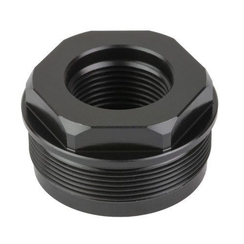 HUXWRX Safety Co. Direct Thread Adapter, 5/8X24 Threads, Fits Huxwrx Rad 9/RAD 45, Matte Finish, Black 1985