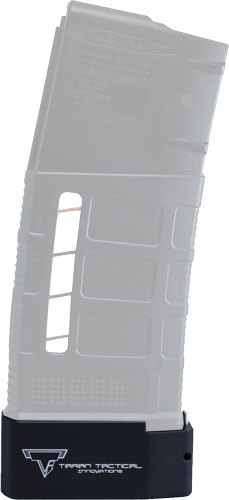 Taran Tactical +5/6 Base Pad for .308 PMAG, Flat Black