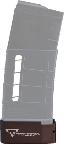 Taran Tactical +5/6 Base Pad for .308 PMAG, Flat Coyote Bronze