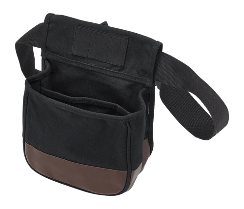 US PeaceKeeper Usp P23010 Divided Shell Pouch Black/BRN