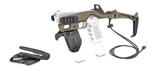 Recover Innovations INC Tactical 20/20N Stabilizer Kit for Glock with Angled Magwell with Brace Tan