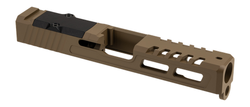 Zaffiri Precision ZPS2 Slide for Glock 19 Gen 3, RMR Cut, FDE