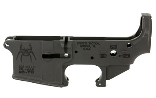 Spike's Tactical Spider Bullet Markings Stripped Lower CALIFORNIA LEGAL - .223/5.56
