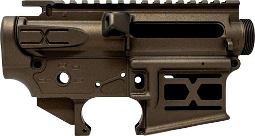 Faxon Firearms Receiver Set Bronze Strippedfaxon AR-15 X-tra Lite