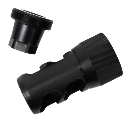 Area 419 Firearms 419 Hellfire 2P-Self Timing Muzzle Brake w/ Adapter 6.5mm/30cal 1/2-28