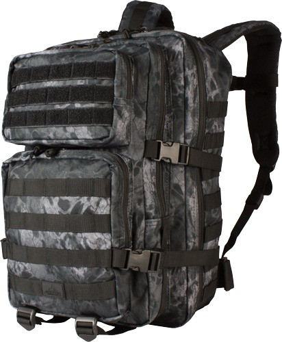 Red Rock Gear PRYM1 Blackout Camo W/ Webbingred Rock Large Assault Pack