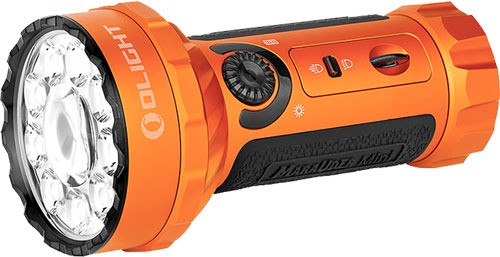 Olight Lumen Flashlight Orange!!olight Marauder Mini 7000
