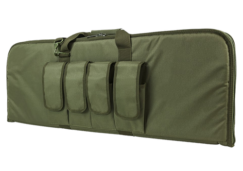 NcSTAR CVCP2960G36 2960 Carbine Case 36" OD Green Carbine w* Heavy Duty Locking Zipper