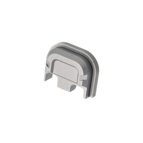 Tyrant CNC TDG5SPGREY Slide Cover Plate Chevron Design Glock Gen5 Grey Aluminum