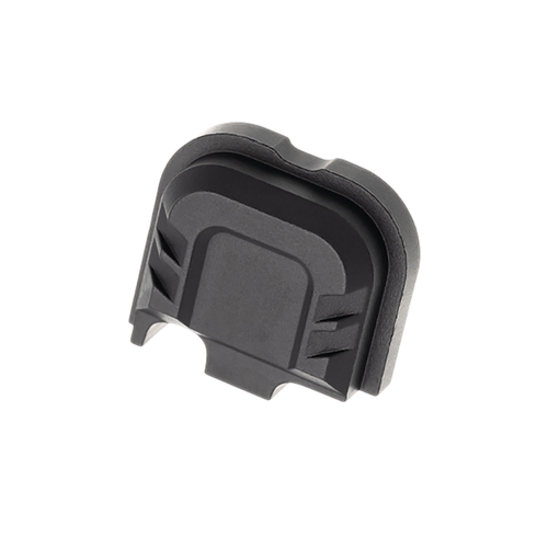 Tyrant CNC TDG43X48SPBLACK Slide Cover Plate Chevron Design Glock 43x/48 Black Aluminum