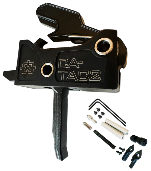 Cross Armory Tac 2 Two-Stage Flat-Face Drop-In Trigger for AR-15, Black