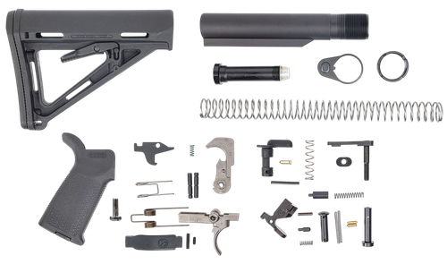 Dpms Panther Arms DP51655109854 MOE Ppt Lower Build Kit AR-15 Includes Black Magpul Grip & Magpul MOE Black