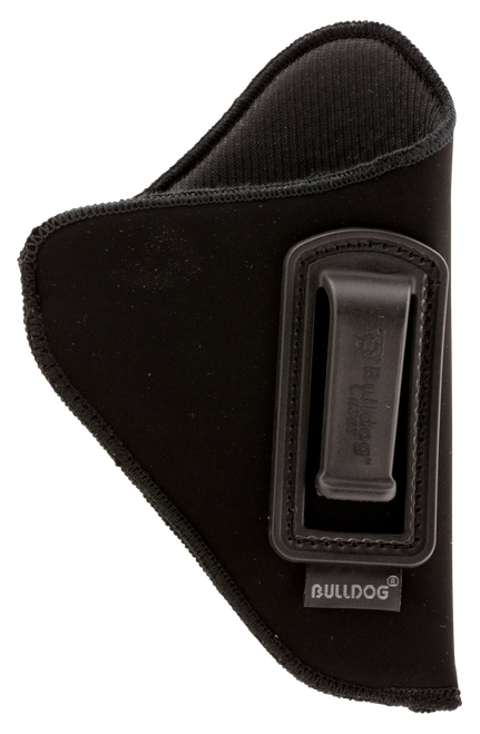 Bulldog DIP224 Deluxe IWB Black Suede Like Belt Clip Fits S&W J Frame/Taurus 85/2-2.50" Barrel Right Hand